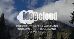 Desktop Screenshot of ideacloud.com