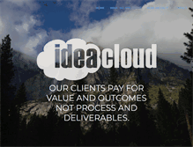 Tablet Screenshot of ideacloud.com